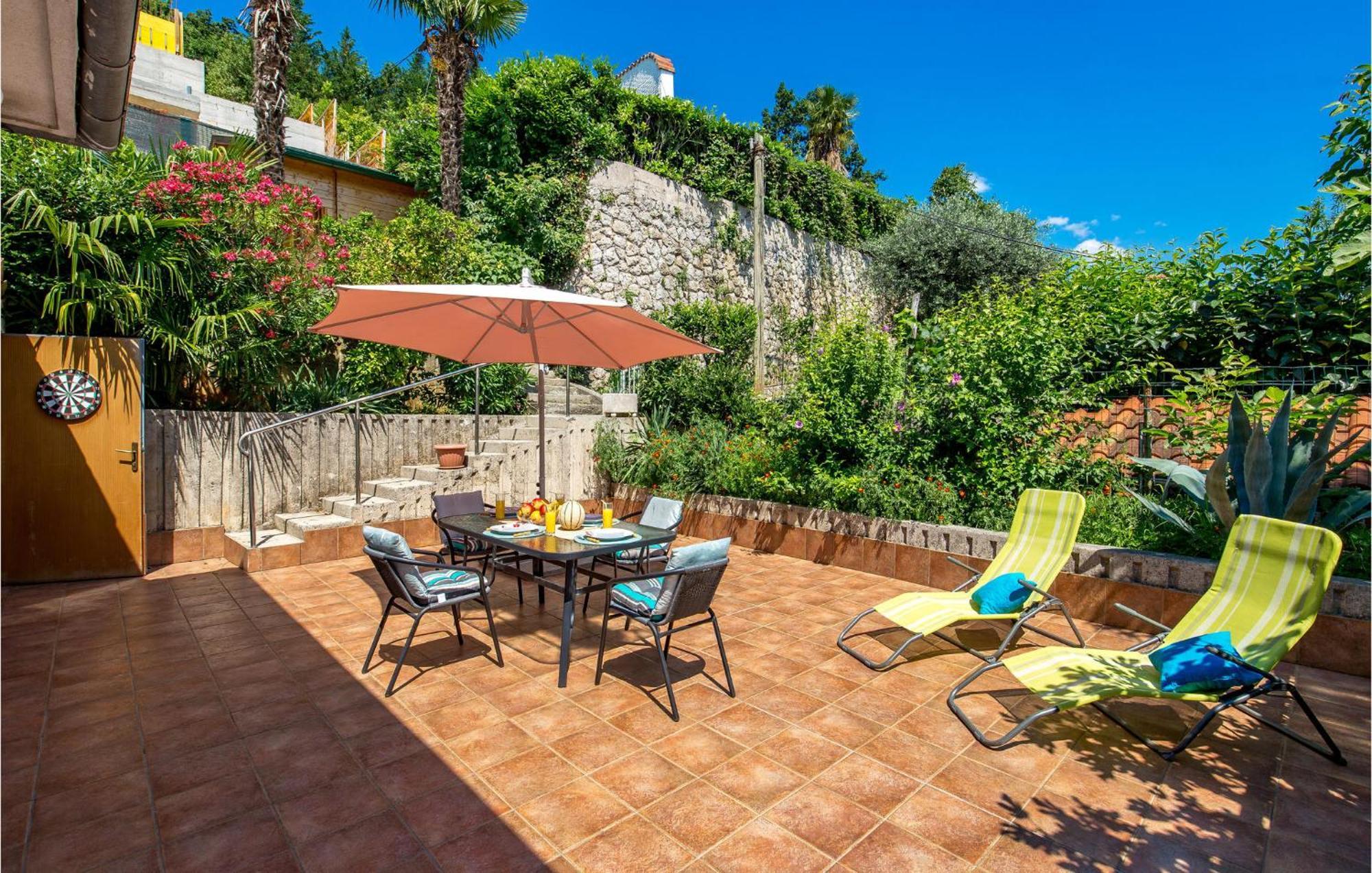 Nice Home In Opatija With Kitchen Exterior photo